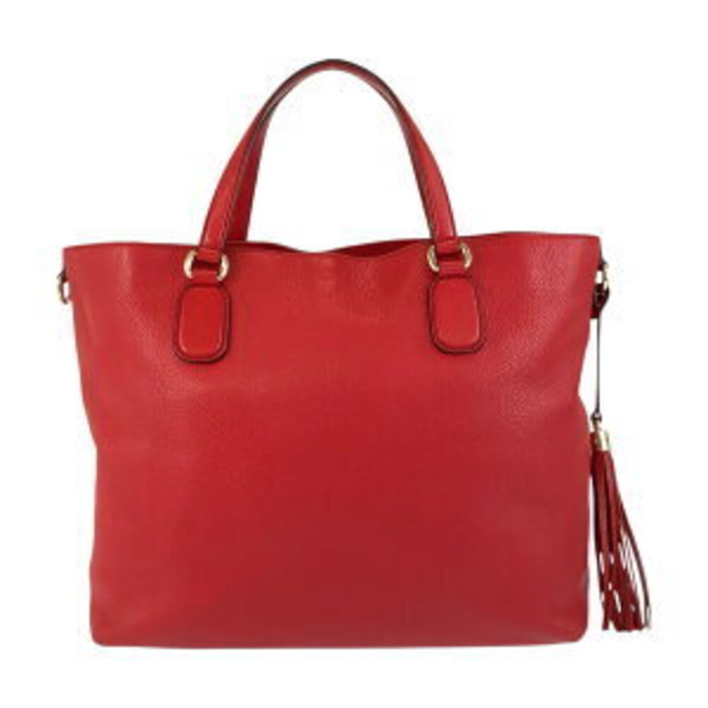 Gucci tote bag Soho red leather